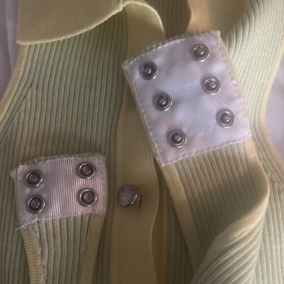 New SER.O.YA Ribbed Collared Bodysuit - Picture 10 of 10